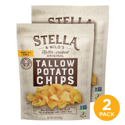 Kettle-Cooked Original Tallow Potato Chips 5 oz.