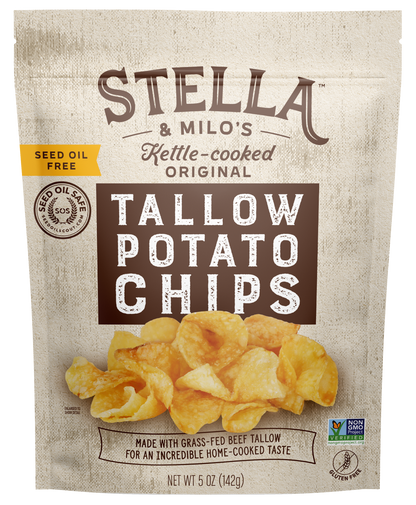 Kettle-Cooked Original Tallow Potato Chips 5 oz.