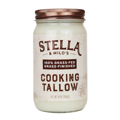 Grass Fed Beef Tallow for Cooking and Frying
