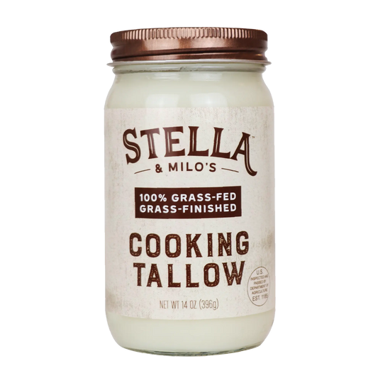 Grass Fed Beef Tallow for Cooking and Frying